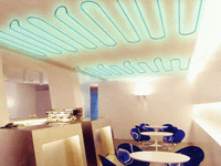 Raffreddamento con soffitto radiante